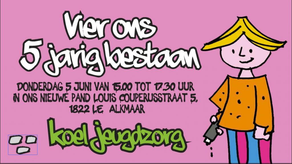 5 jarig bestaan